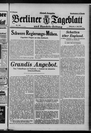 Berliner Tageblatt und Handels-Zeitung vom 04.06.1930