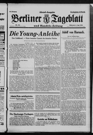 Berliner Tageblatt und Handels-Zeitung vom 11.06.1930
