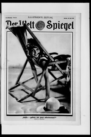 Berliner Tageblatt und Handels-Zeitung vom 20.07.1930