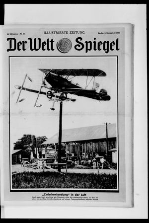 Berliner Tageblatt und Handels-Zeitung vom 09.11.1930