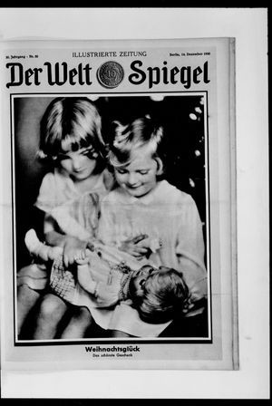 Berliner Tageblatt und Handels-Zeitung vom 14.12.1930