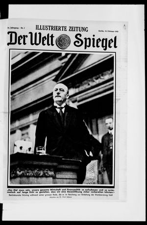 Berliner Tageblatt und Handels-Zeitung vom 15.02.1931