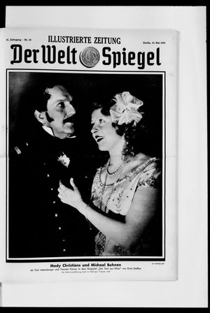Berliner Tageblatt und Handels-Zeitung on May 10, 1931