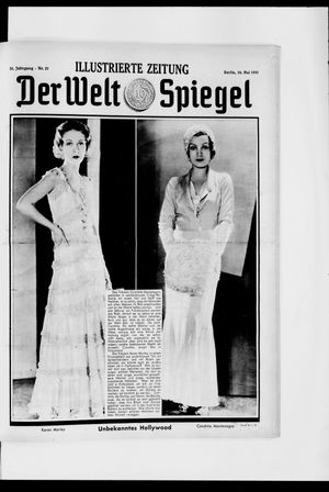 Berliner Tageblatt und Handels-Zeitung on May 24, 1931