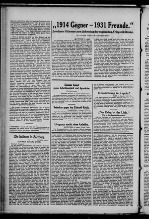 Berliner Tageblatt und Handels-Zeitung vom 04.08.1931