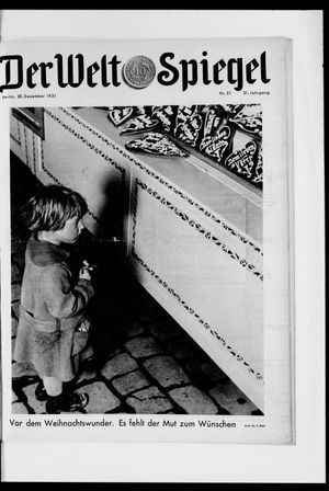 Berliner Tageblatt und Handels-Zeitung vom 20.12.1931