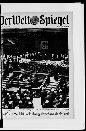 Berliner Tageblatt und Handels-Zeitung vom 13.03.1932