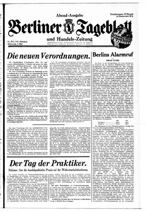 Berliner Tageblatt und Handels-Zeitung vom 04.05.1932