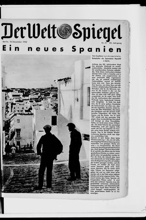 Berliner Tageblatt und Handels-Zeitung vom 18.12.1932