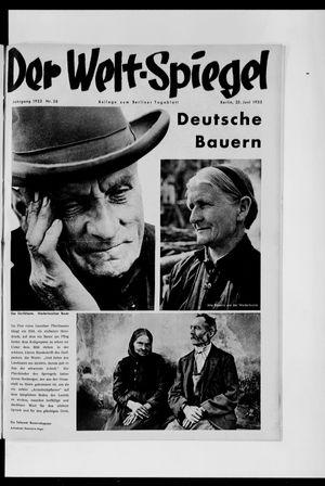 Berliner Tageblatt und Handels-Zeitung vom 25.06.1933