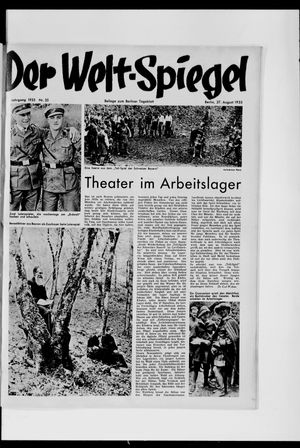 Berliner Tageblatt und Handels-Zeitung vom 27.08.1933