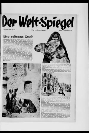 Berliner Tageblatt und Handels-Zeitung vom 03.09.1933