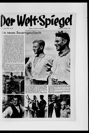 Berliner Tageblatt und Handels-Zeitung vom 29.10.1933