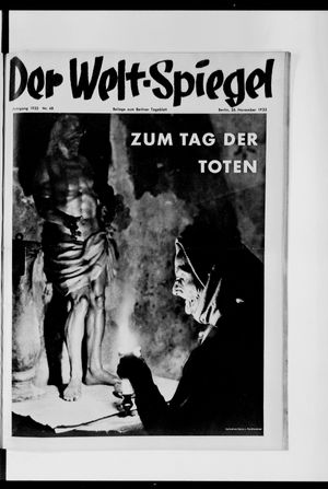 Berliner Tageblatt und Handels-Zeitung vom 26.11.1933