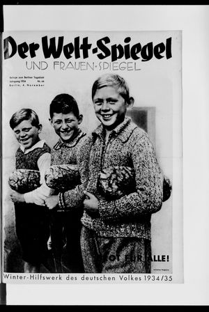 Berliner Tageblatt und Handels-Zeitung on Nov 4, 1934