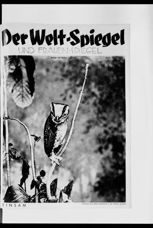 Berliner Tageblatt und Handels-Zeitung vom 25.11.1934