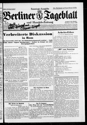 Berliner Tageblatt und Handels-Zeitung vom 06.01.1935