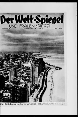 Berliner Tageblatt und Handels-Zeitung on Feb 3, 1935