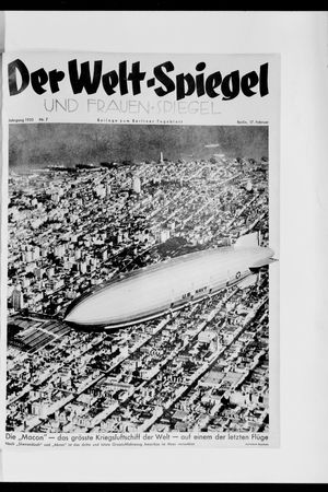 Berliner Tageblatt und Handels-Zeitung vom 17.02.1935