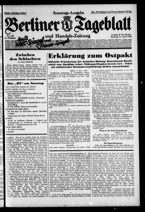 Berliner Tageblatt und Handels-Zeitung vom 14.04.1935