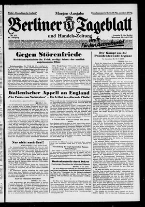 Berliner Tageblatt und Handels-Zeitung vom 10.07.1935