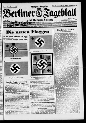 Berliner Tageblatt und Handels-Zeitung vom 07.11.1935