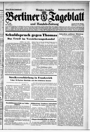 Berliner Tageblatt und Handels-Zeitung vom 03.06.1936