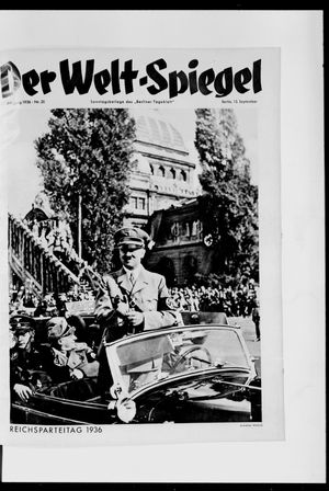 Berliner Tageblatt und Handels-Zeitung on Sep 13, 1936
