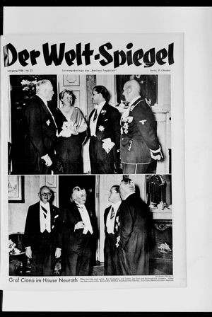 Berliner Tageblatt und Handels-Zeitung on Oct 25, 1936