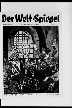 Berliner Tageblatt und Handels-Zeitung vom 22.11.1936