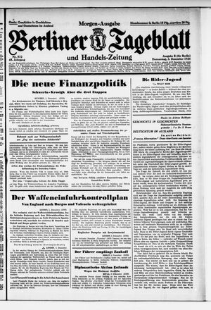 Berliner Tageblatt und Handels-Zeitung vom 03.12.1936