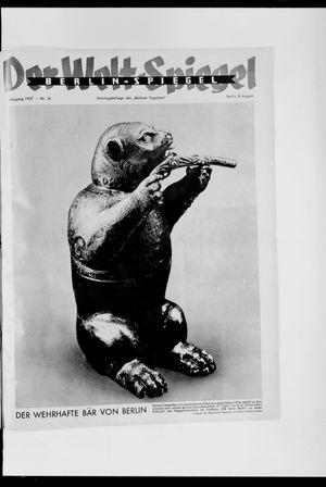Berliner Tageblatt und Handels-Zeitung vom 08.08.1937