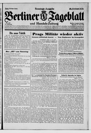 Berliner Tageblatt und Handels-Zeitung vom 17.07.1938