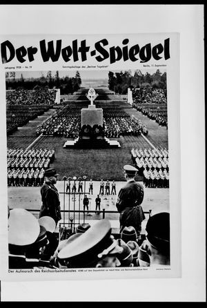 Berliner Tageblatt und Handels-Zeitung vom 11.09.1938