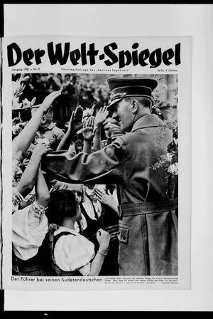 Berliner Tageblatt und Handels-Zeitung vom 09.10.1938