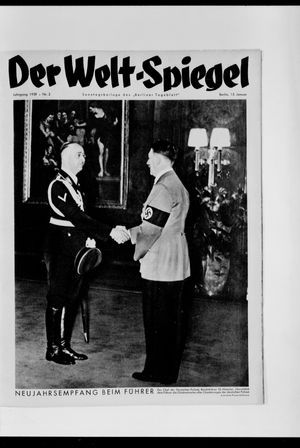 Berliner Tageblatt und Handels-Zeitung on Jan 15, 1939