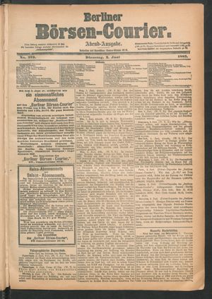 Berliner Börsen-Courier vom 02.06.1885
