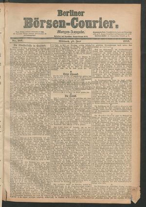 Berliner Börsen-Courier on Jun 10, 1885