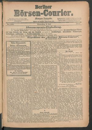 Berliner Börsen-Courier on Jul 2, 1885