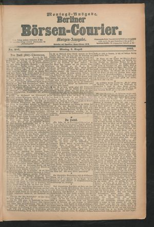Berliner Börsen-Courier vom 03.08.1885