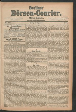 Berliner Börsen-Courier vom 04.09.1885