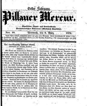 Pillauer Merkur vom 09.03.1870