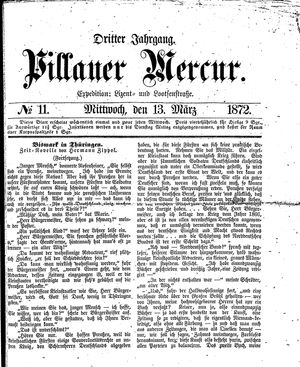 Pillauer Merkur vom 13.03.1872
