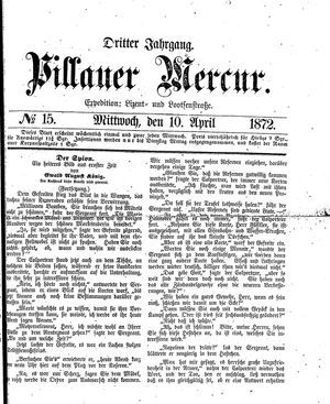 Pillauer Merkur vom 10.04.1872