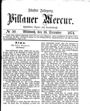 Pillauer Merkur vom 16.12.1874