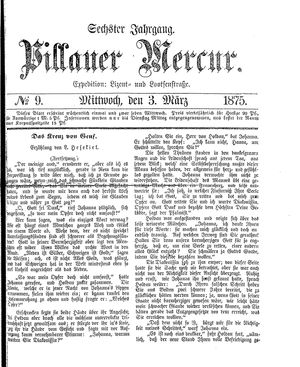 Pillauer Merkur vom 03.03.1875