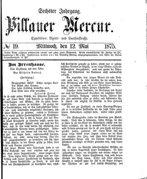 Pillauer Merkur vom 12.05.1875
