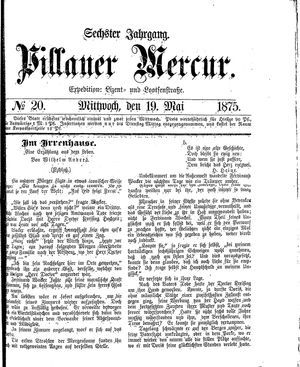Pillauer Merkur vom 19.05.1875