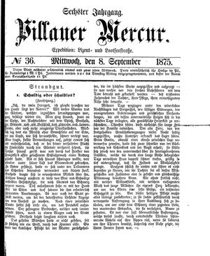 Pillauer Merkur vom 08.09.1875
