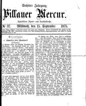 Pillauer Merkur vom 15.09.1875